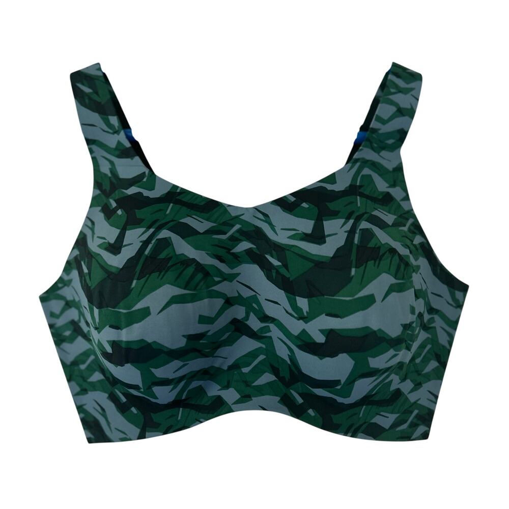 New Knix Catalyst High Impact Sports Wireless Bra Green workout running 7+